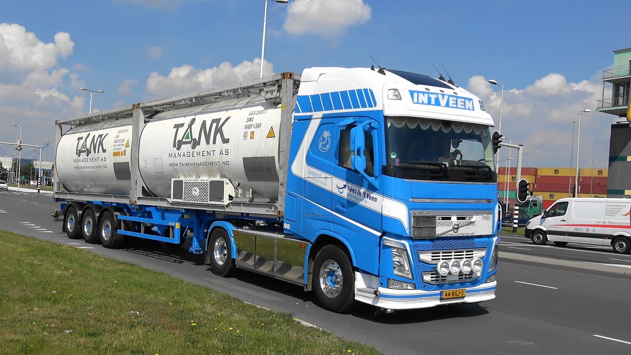 4K trucks, trucks, trucks, Rotterdam Waalhaven, 23 may 2019 Part 1 of 2