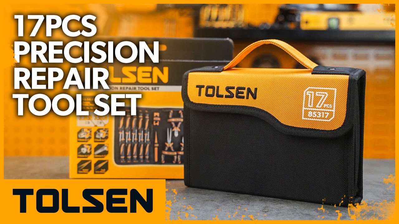 Essential Precision Tools?  TOLSEN 17Pcs Precision Repair Tool Set