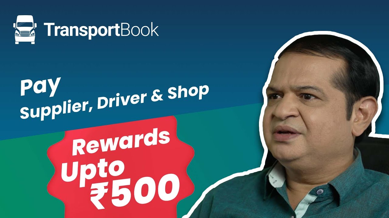 Make Payments to Suppliers, Truck Drivers, Shops | Diesel Card & FASTag Recharge | TransportBook