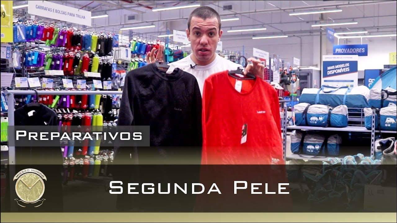 🌏#16 - 1ª Camada - Segunda Pele ⛺