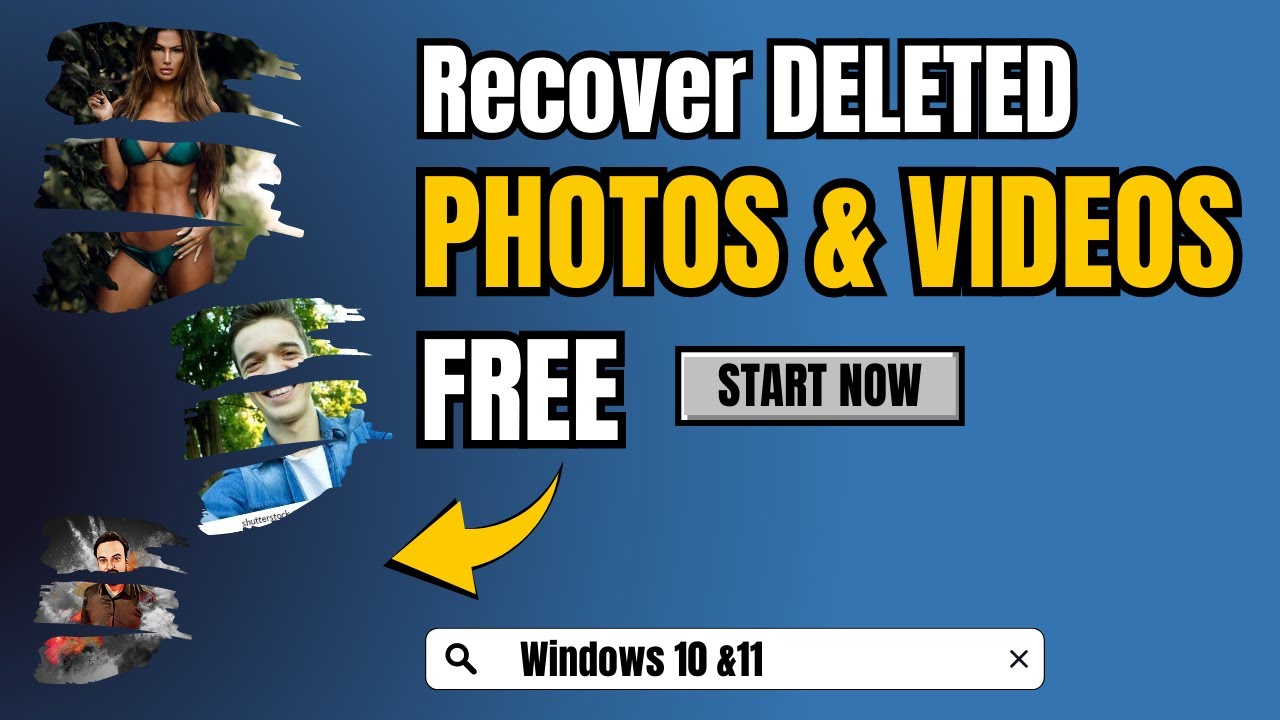 Recover Permanently DELETED Photos & Videos FREE (2024) Windows PC & Laptop