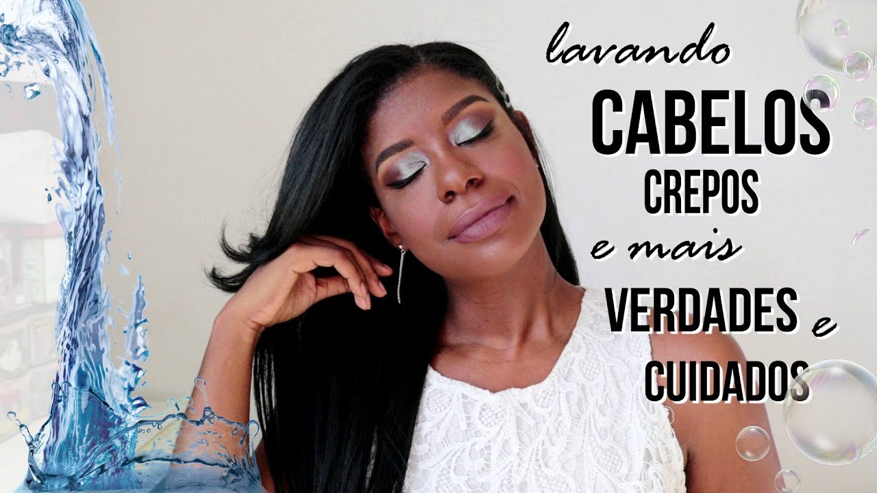 Como lavar cabelos crespos alisados + Cuidados e verdades sobre eles !!!!