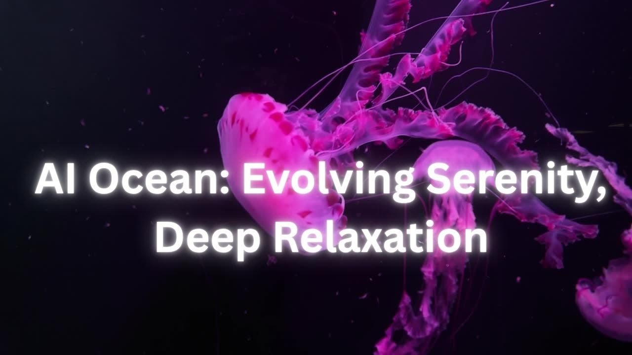 AI Ocean Evolving Serenity, Deep Relaxation