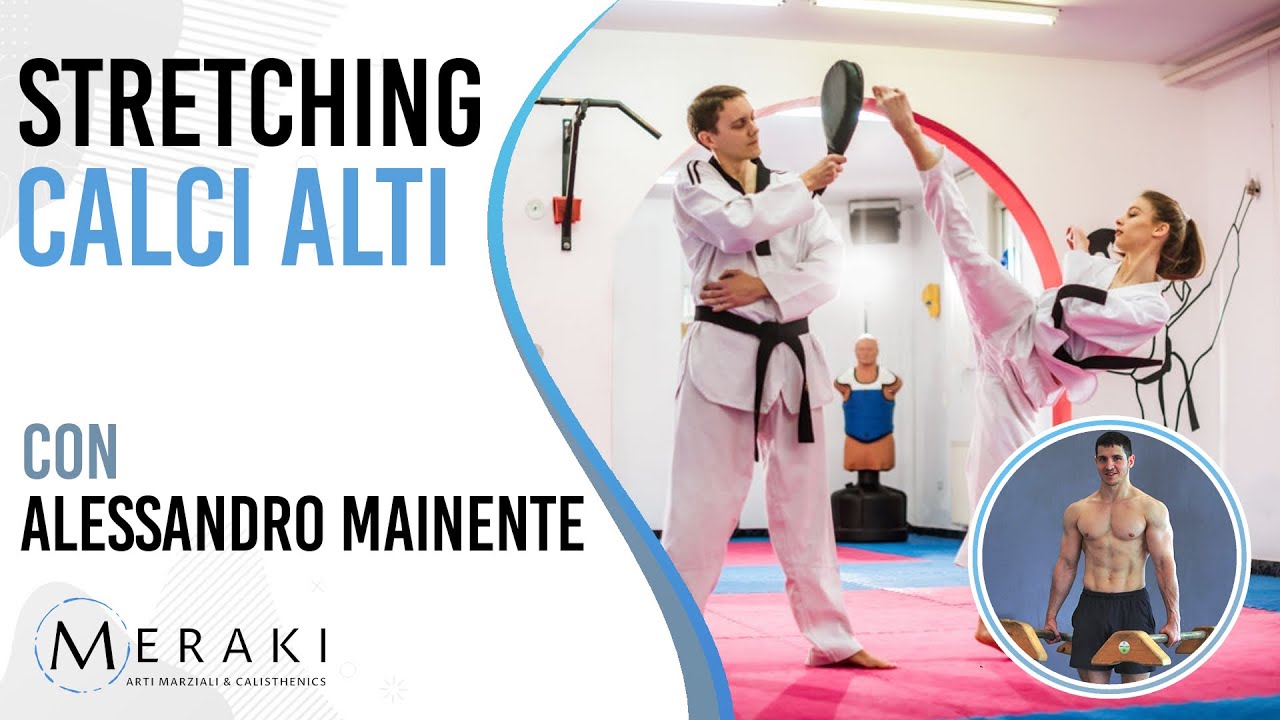 STRETCHING CALCI ALTI - come JEAN CLAUD VAN DAMME |ft. Alessandro Mainente