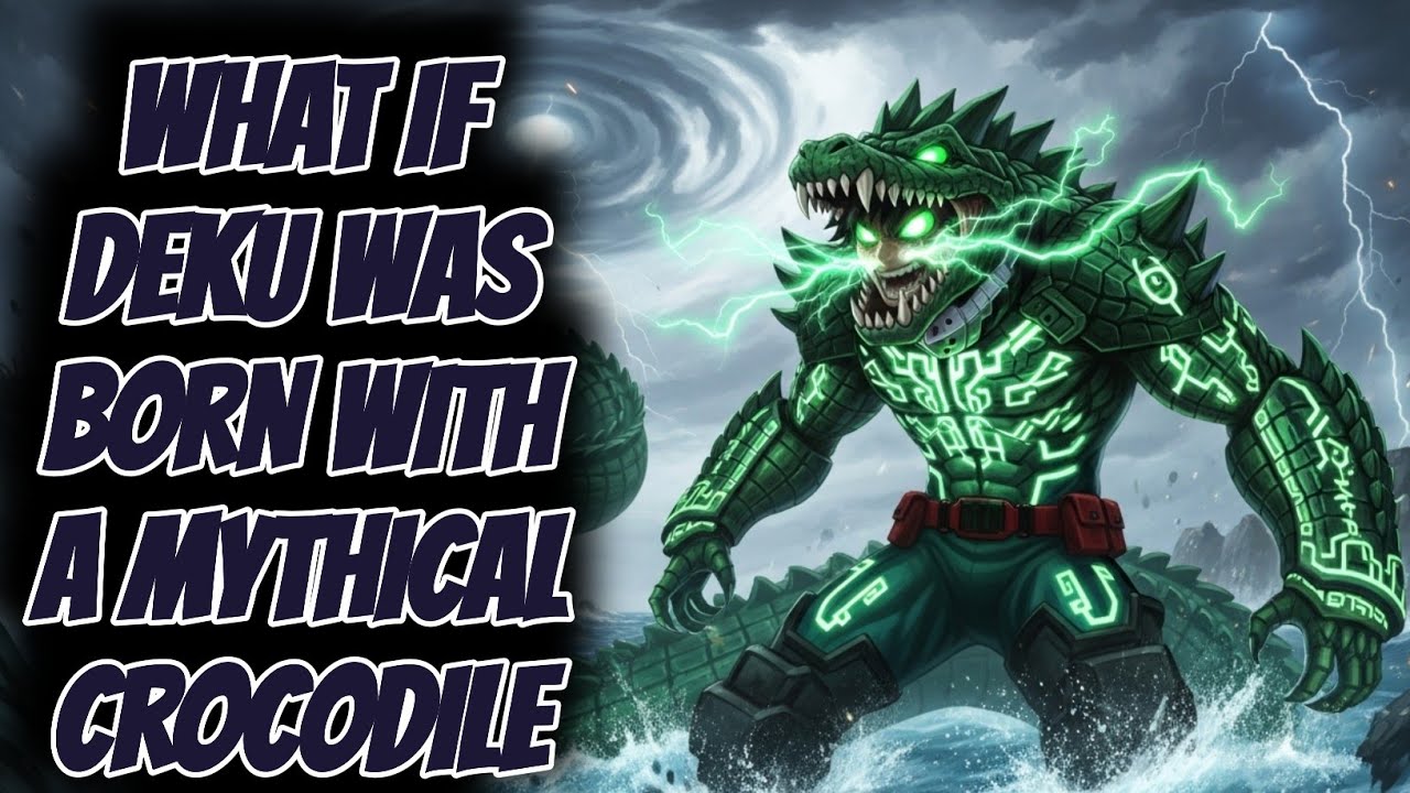 What If Deku Was Born With a Mythical Crocodile Quirk