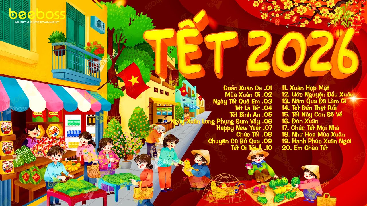 Nhạc Tết 2026 EDM Mới Nhất - Nhạc Xuân 2026 Remix Hay Nhất Nghe Là Thấy Tết - Chào Xuân Bính Ngọ