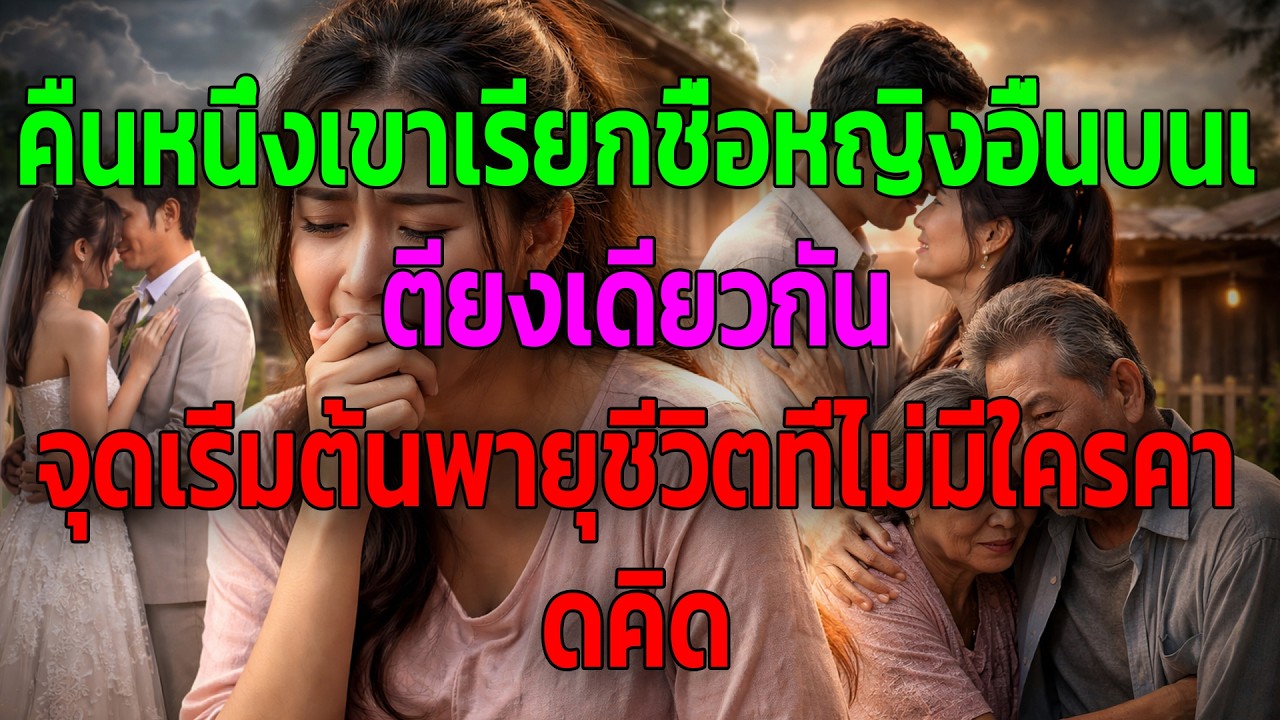คืนหนึ่งเขาเรียกชื่อหญิงอื่นบนเตียงเดียวกัน จุดเริ่มต้นพายุชีวิตที่ไม่มีใครคาดคิด