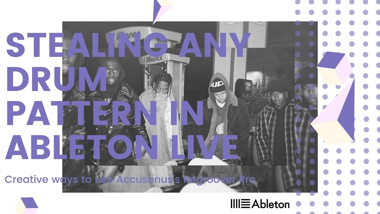 How to Steal Any Drum Pattern in Ableton Live :Creative Ways To Use Accusonus's Regroover Pro.
