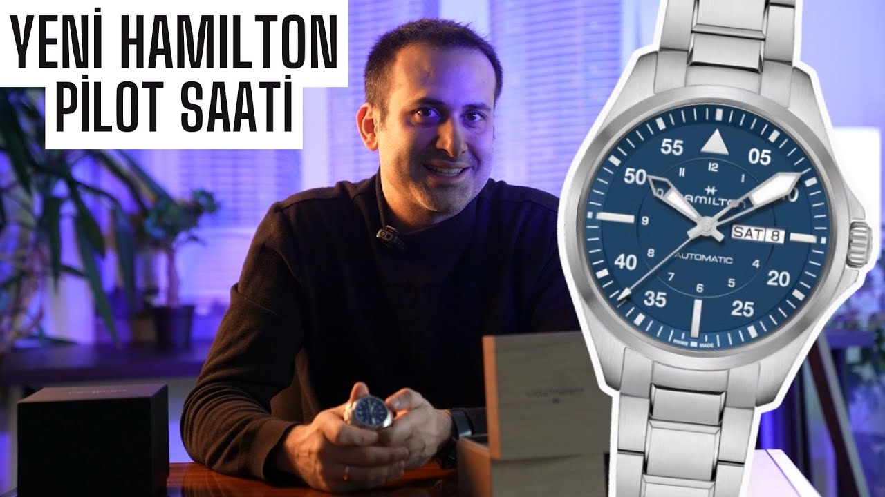Yeni Hamilton Khaki Aviation EN İYİ PİLOT Saati Mi? - Mert Kalafat