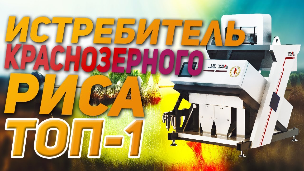Удаляем краснозерный рис на фотосепараторе AMD #ФотосепараторAMD