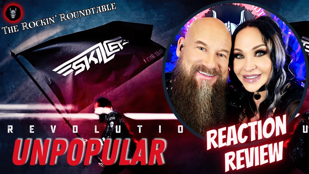 Metal couple REACTS and REVIEWS - Skillet - Unpopular (Official Music Video)
