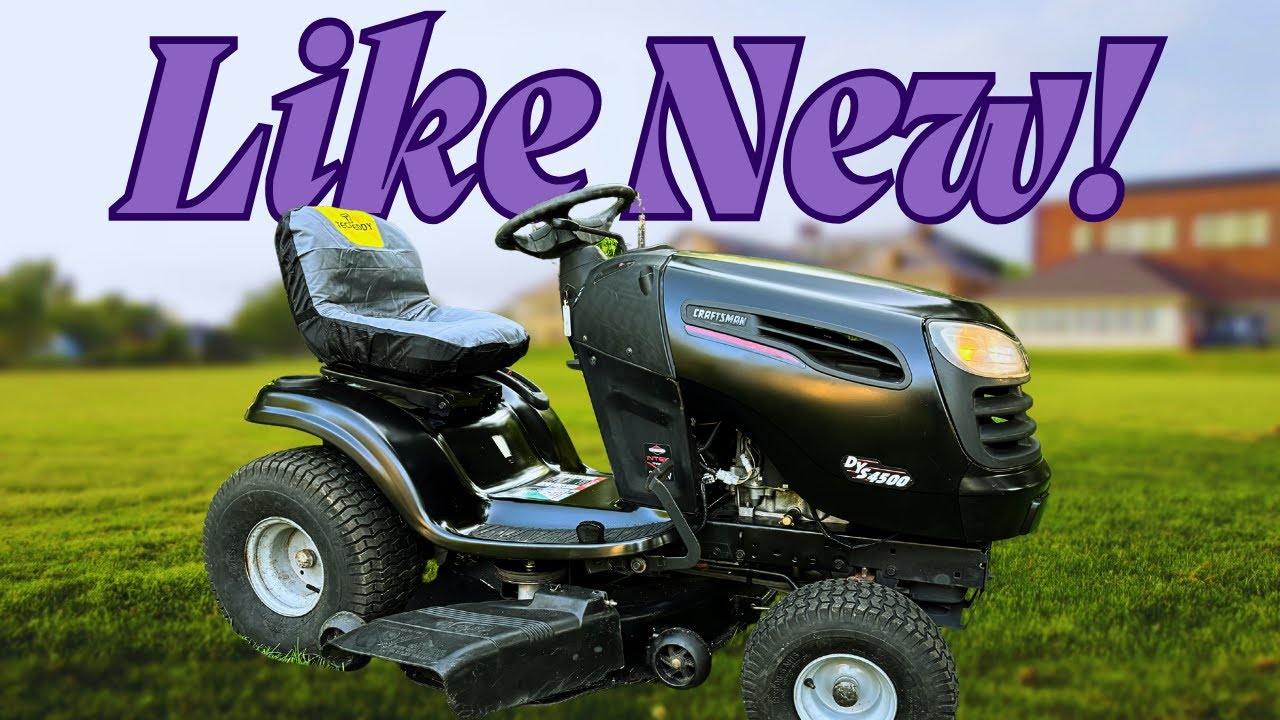 Craftsman DYS 4500 Lawn Tractor: Like New!