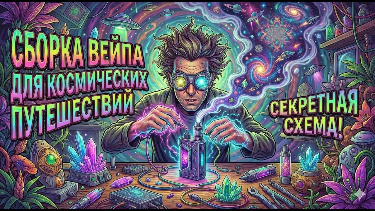КАК СОБРАТЬ КОСМИЧЕСКИЙ КОРАБЛЬ В ВИДЕ ВЕЙПА