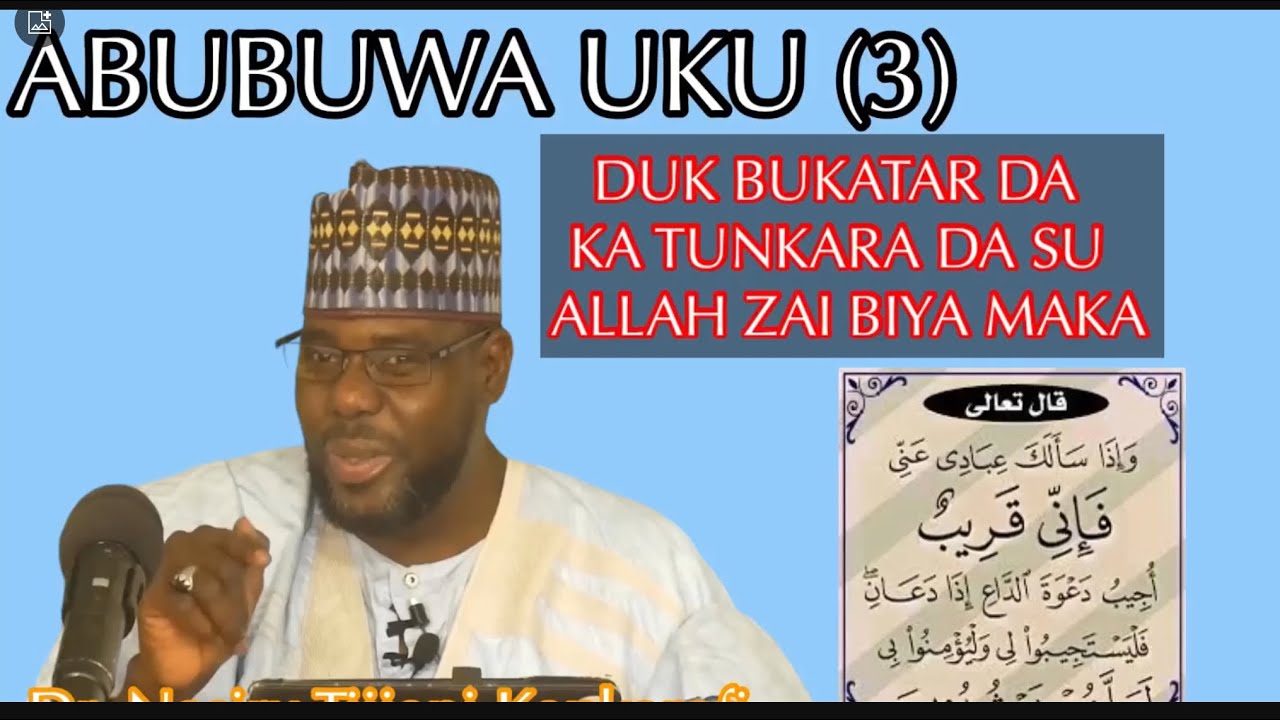 MATAKAN AMSA ADDU’A Dr. Kankarofi