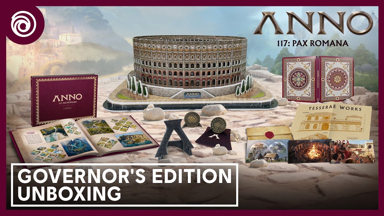 Anno 117: Pax Romana - Official Governor&rsquo;s Edition Unboxing