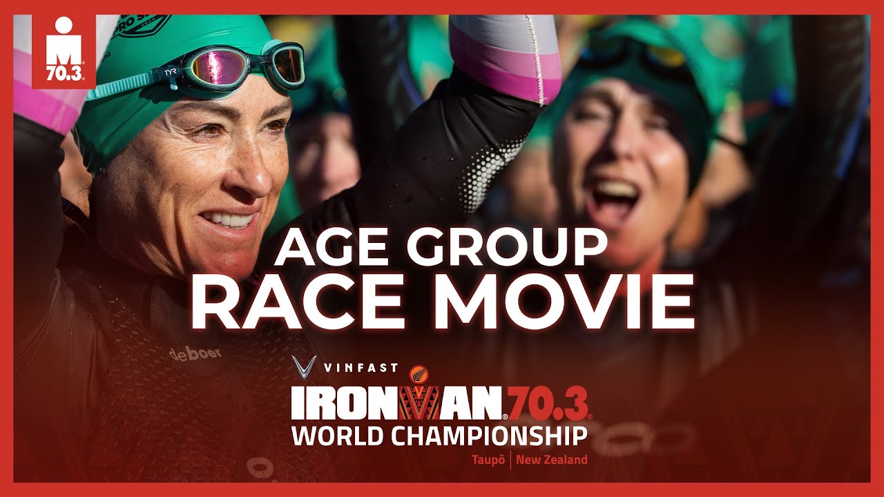 Age Group Race Movie | 2024 VinFast IRONMAN 70.3 World Championship Taupō