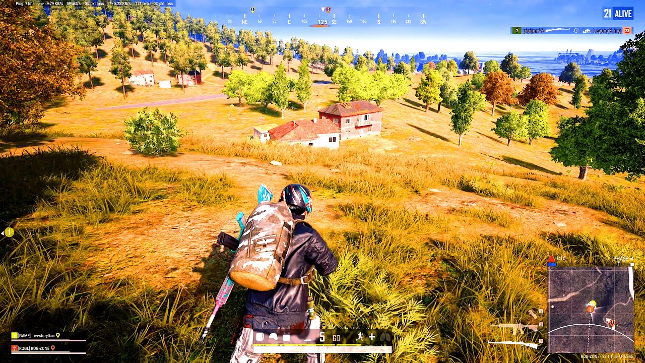 PUBG Erangel Gameplay ( 4K Ultra Graphics ) | ROG ZONE #332