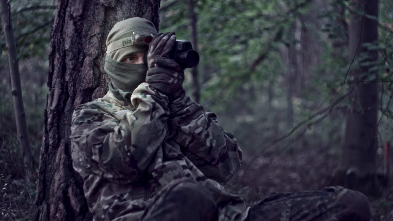Taktisch Stealth Campen - Unsichtbar im Wald - Stealth Shelter