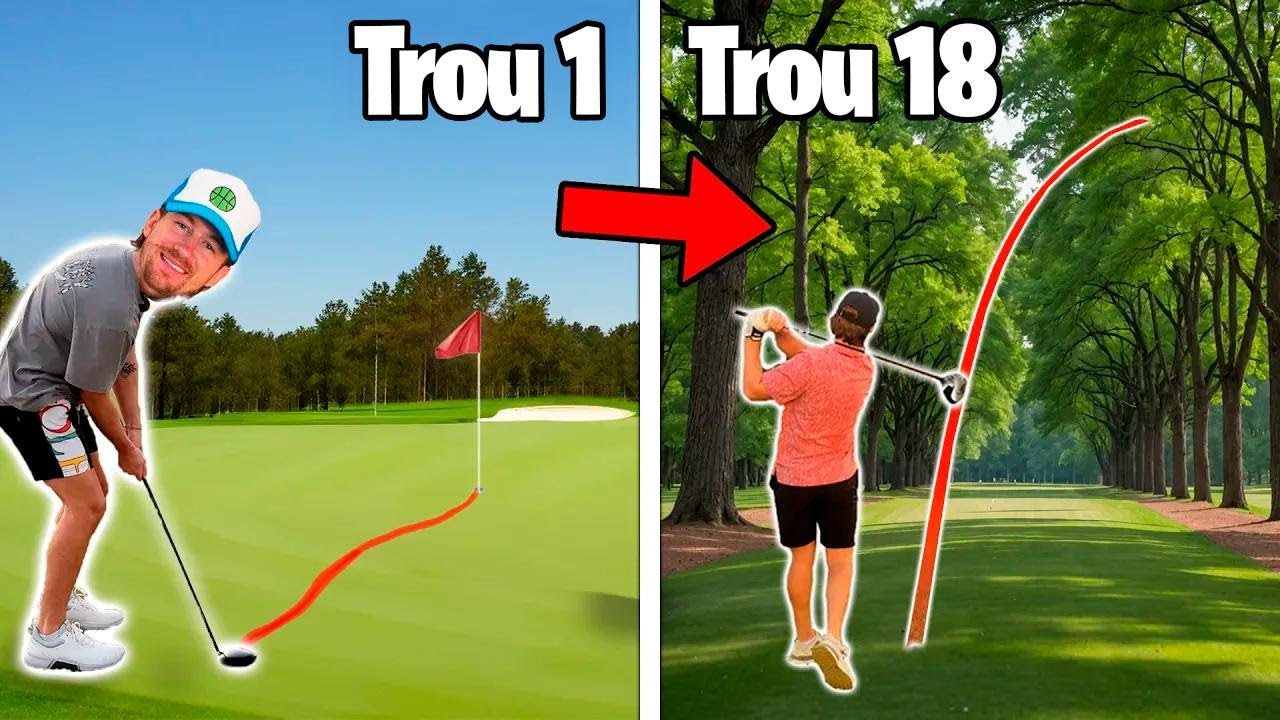 Golf : le parcours devient de plus en plus IMPOSSIBLE !