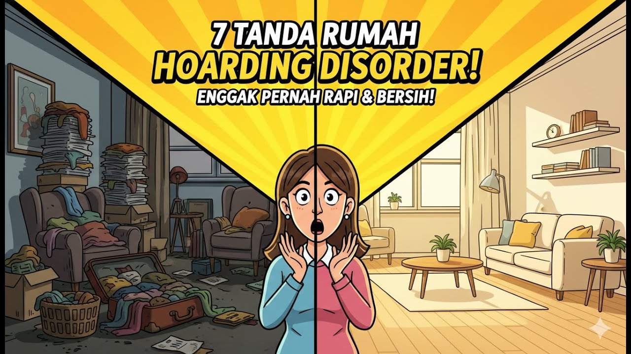 AWAS!!! 7 Tanda Rumah Kamu Mengalami Hoarding Disorder, Enggak pernah rapi dan bersih.