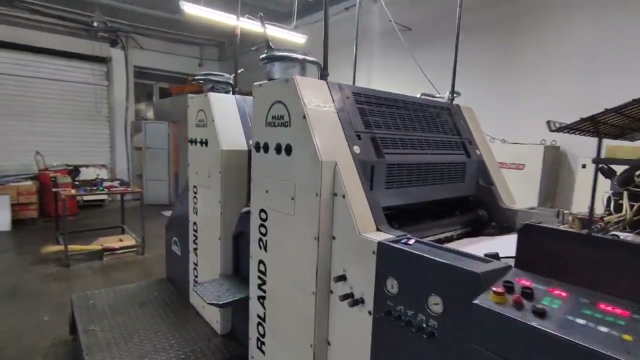 Печатное оборудование (Офсет) MAN ROLAND R202 E TOB