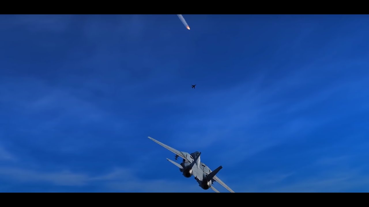 1981 Gulf of Sidra Incident 2 U.S. F-14s vs 2 Libyan SU-22s | DCS World Reeinactment