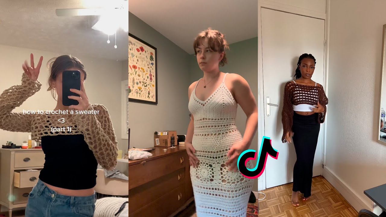 Crochet TikTok Compilation 🧶💖 #4