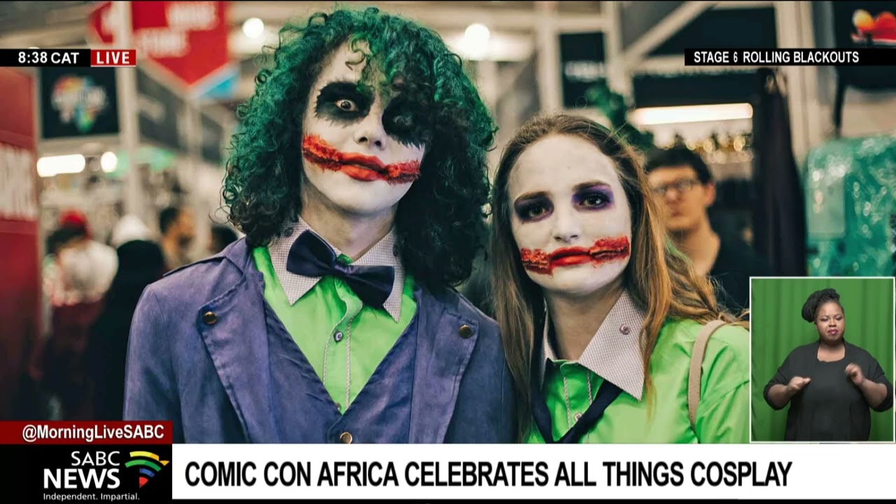 Comic Con Africa takes place at the Johannesburg Expo Centre