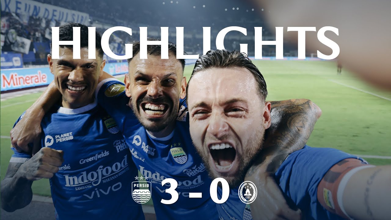PERSIB 3-0 PSS Sleman | Gustavo Cetak Gol Lagi, Tyronne Cetak Brace Lagi‼
