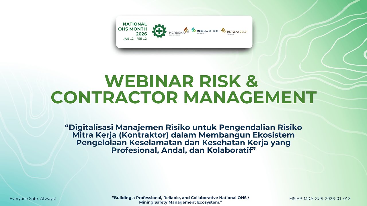 Webinar Risk & Contractor Management