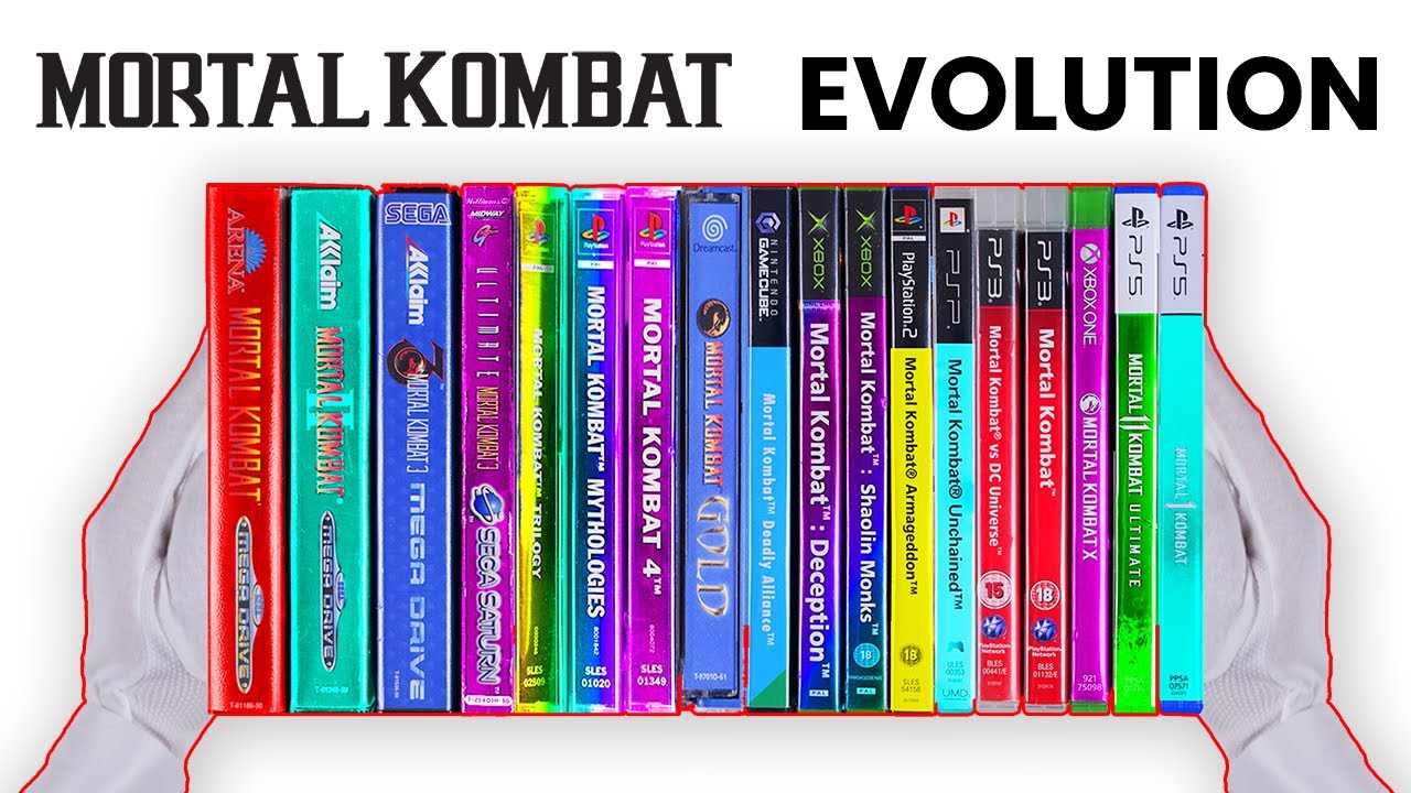 Evolution of Mortal Kombat Games (1992-2023)
