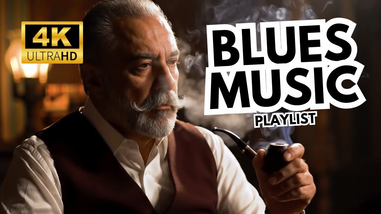 Midnight Blues Bar Slow Chicago Guitar Blues For Whiskey Nights | Vintage Blues