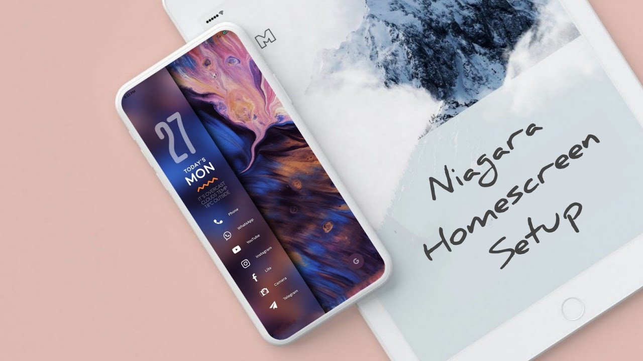 Colorful Homescreen Setup | Niagara Launcher | Android Customization