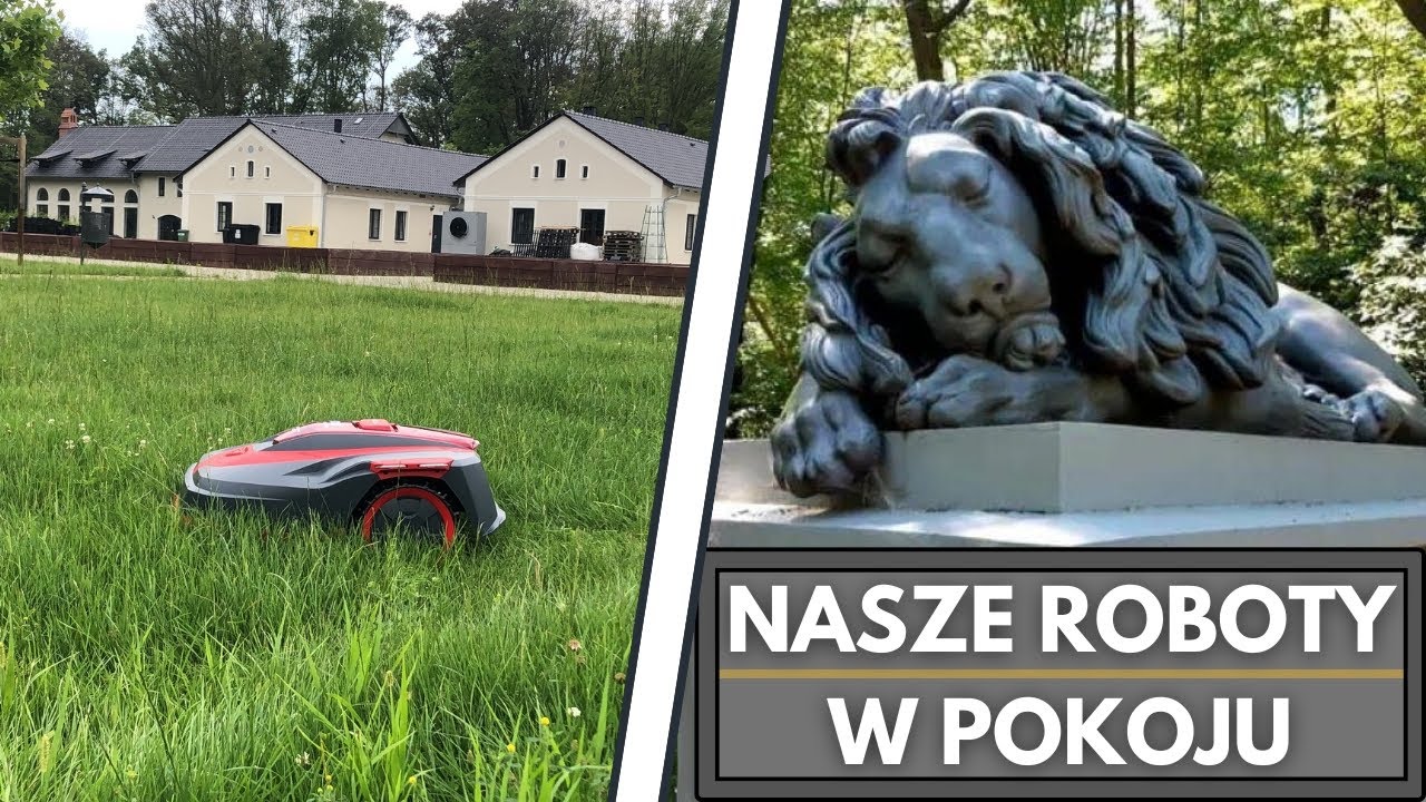 Zamontowaliśmy roboty koszące w Zabytkowym Parku w Pokoju