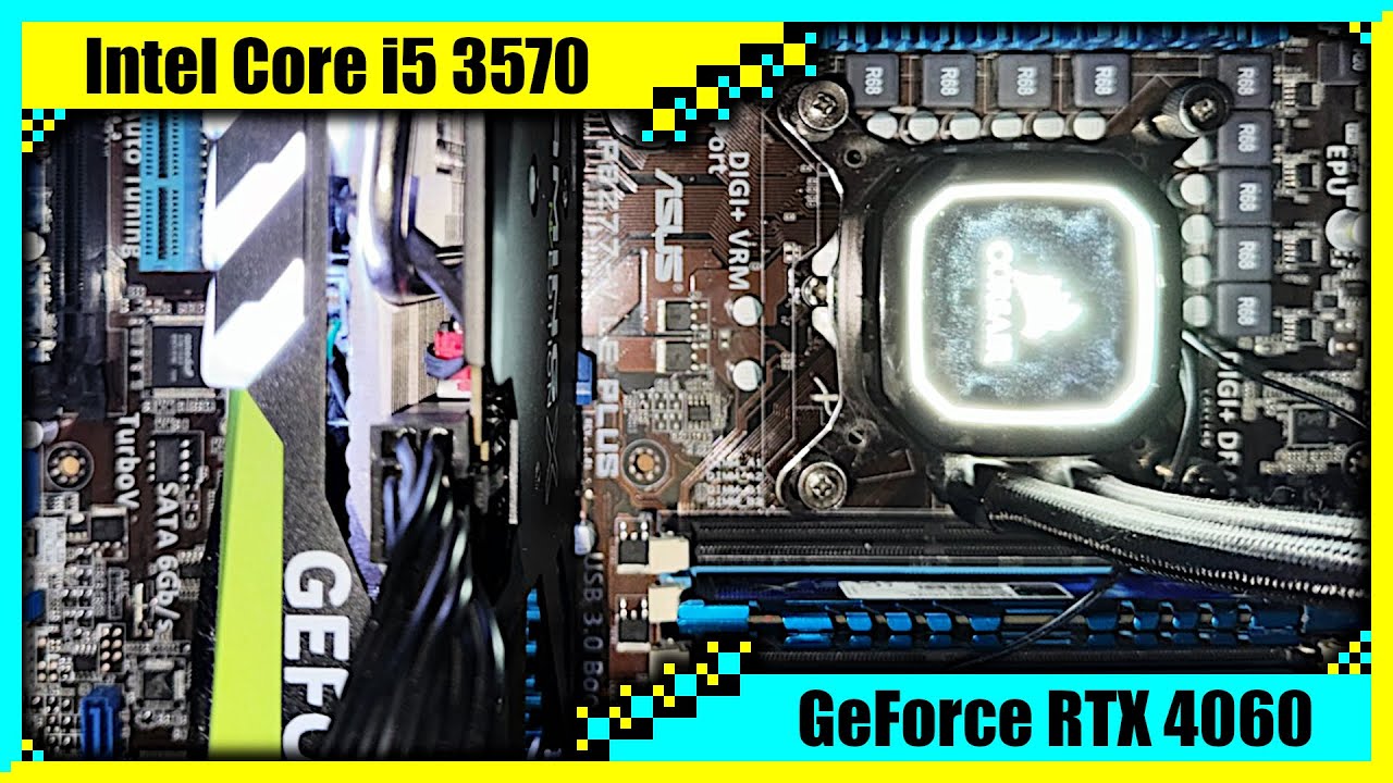 i5 3570 + RTX 4060 Gaming PC in 2024 | Tested in 10 Games