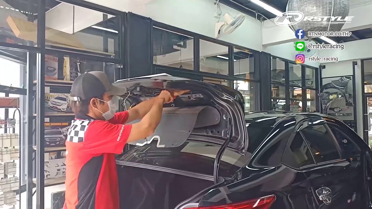 SPOILER Toyota Vios  2013 - On ทรง  Ex-Sport