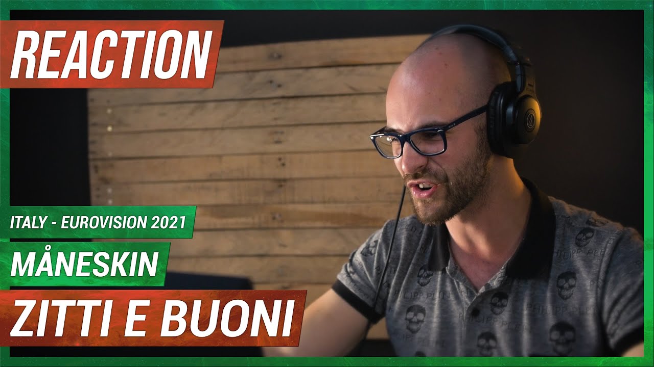 MÅNESKIN - ZITTI E BUONI - ITALY - EUROVISION 2021 (REACTION!!!)
