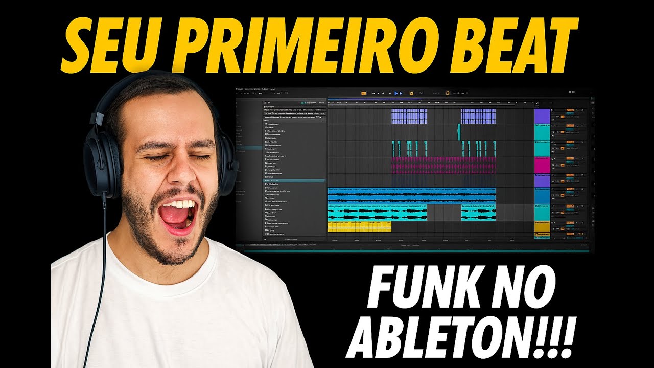 SEU PRIMEIRO BEAT DE FUNK NO ABLETON LIVE (PASSO A PASSO SIMPLES) PRA QUEM NUNCA MEXEU NO PROGRAMA!