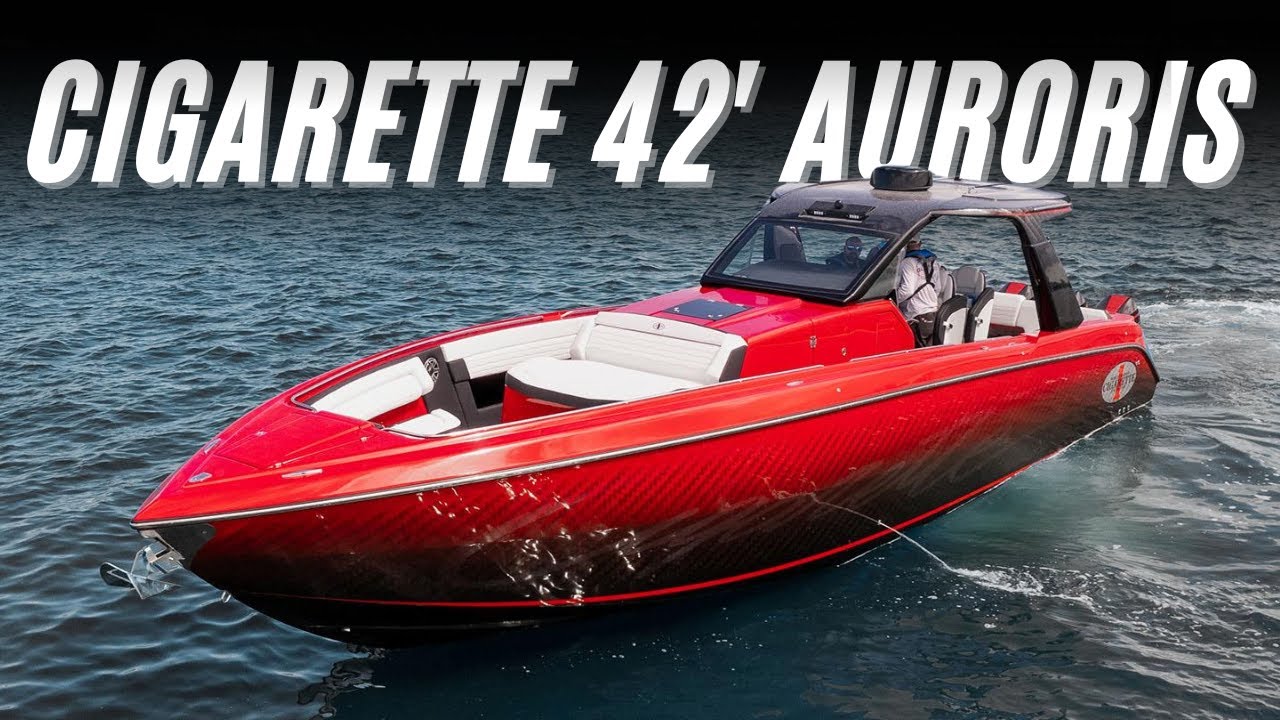 Подробный обзор: Cigarette 42' Auroris мощностью 2500 л.с.