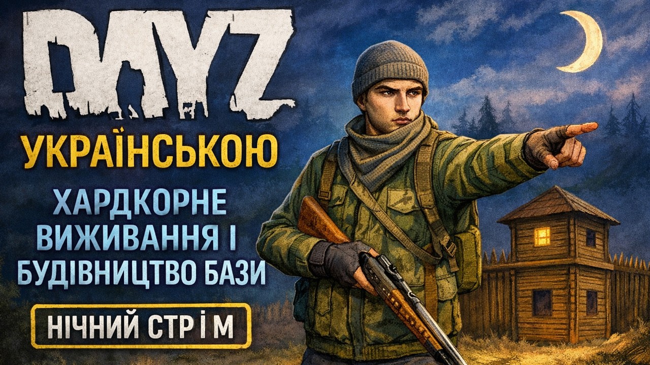 Відкритий Світ DayZ | Хардкорне Виживання | Нічний стрім по DayZ