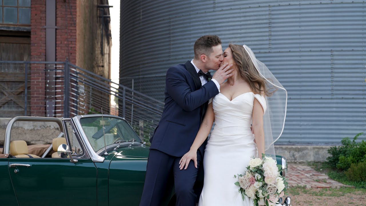 Chris + Hannah's Charming Wedding at The McKinney Flour Mill