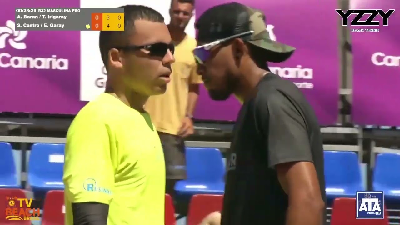 Beach tennis ANDRÉ BARAN / THEO IRIGARAY X SABDRO C. / EDUARDO GARAY | ITF SAND SERIES GRAN CANARIA