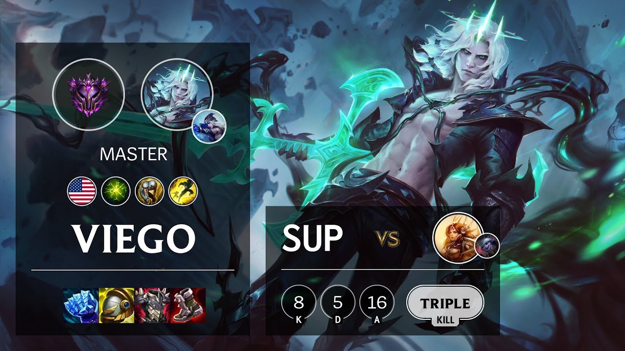 Viego Support vs Leona - NA Master Patch 11.17