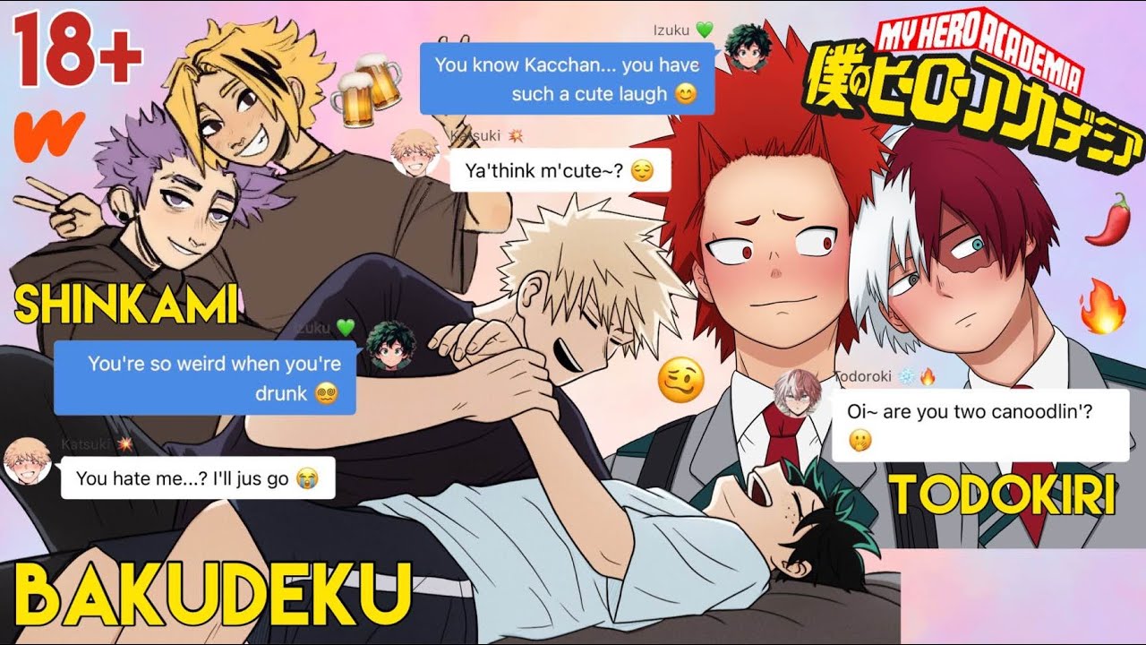 BAKUGO GETS DRUNK! 🥴 || And Deku looks after him 🧡💚 || MHA Texting Story