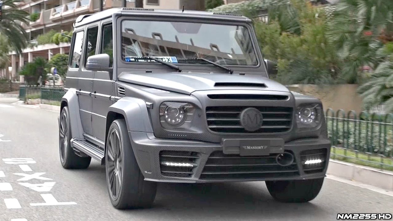 LOUD Mercedes G Wagon AMGs Making Some Noise in Monaco!!