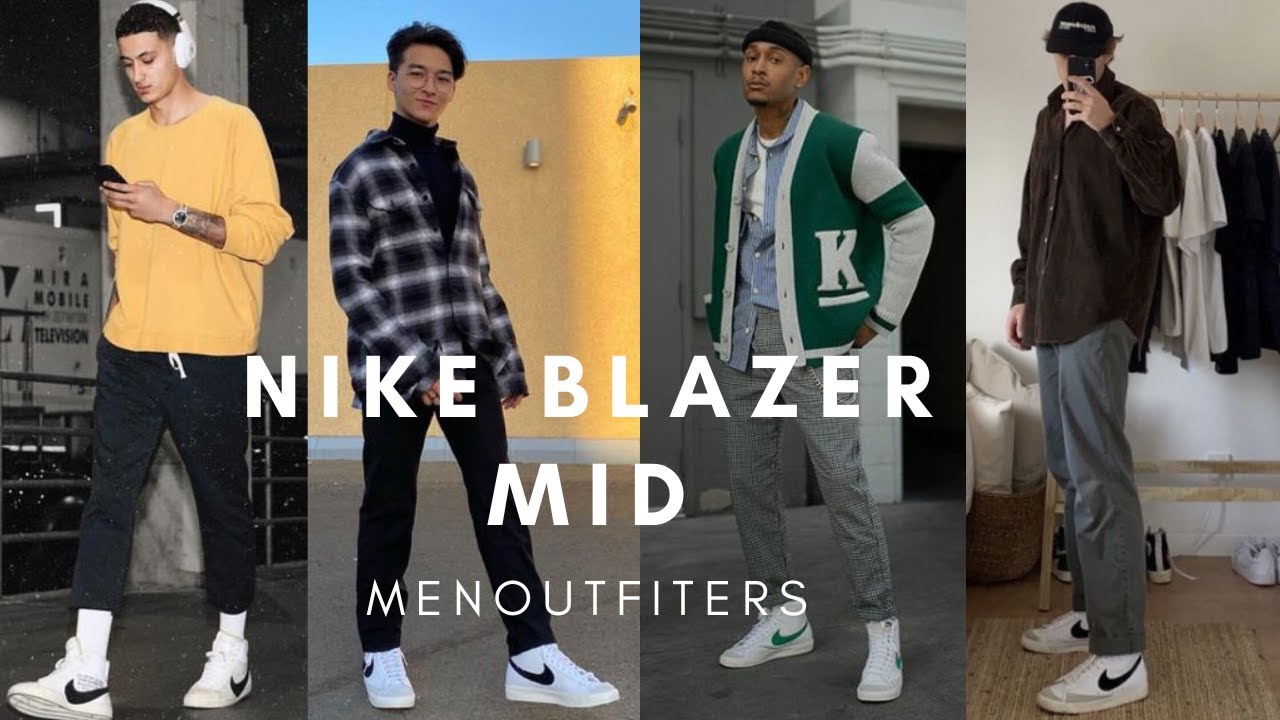 Nike Blazer Mid Outfit | Men Outfiters