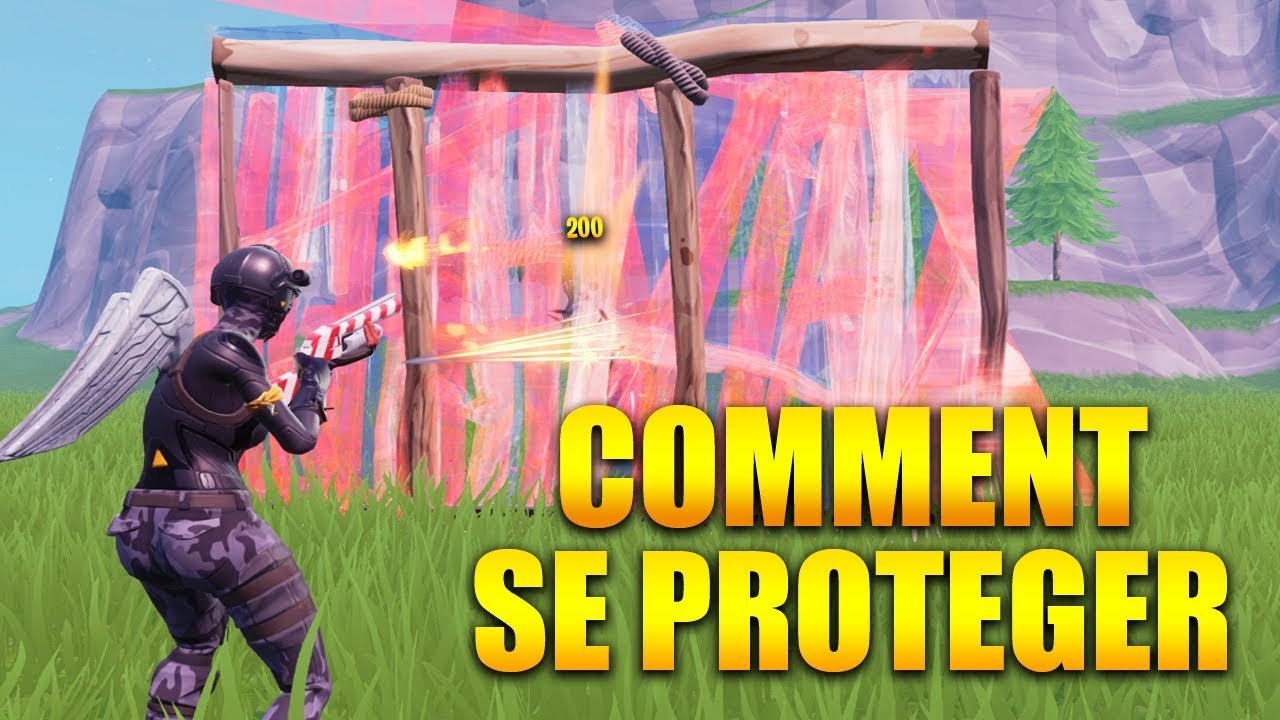COMMENT SE PROTEGER AVEC LA CONSTRUCTION INSTANTANÉ sur FORTNITE BATTLE ROYALE !