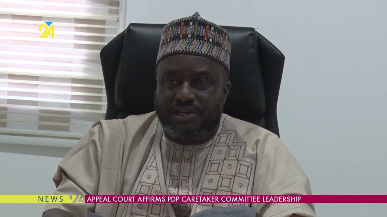 Appeal Court Affirms PDP Caretaker Committee Leadership