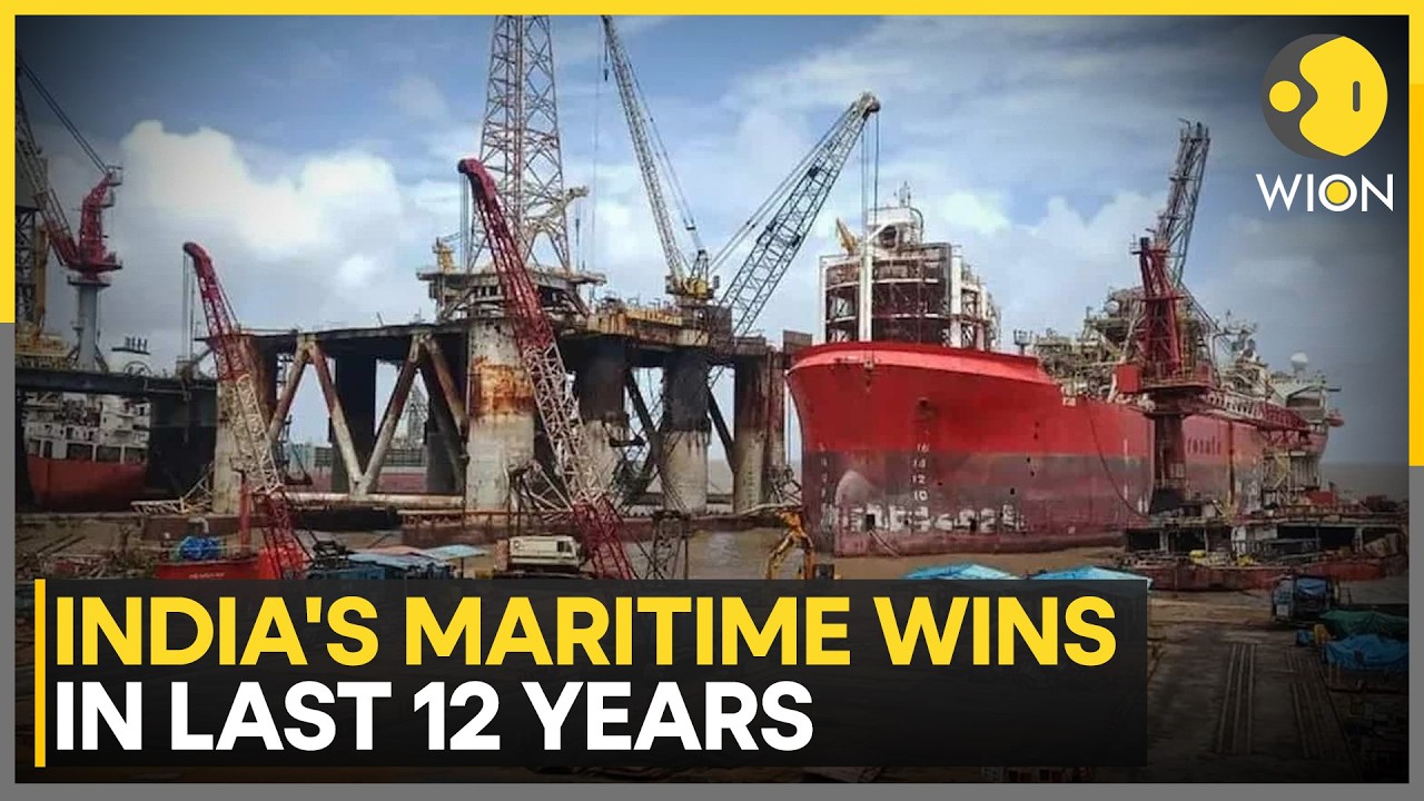 Maritime India Vision 2030 Target Met Five Years Early | WION News