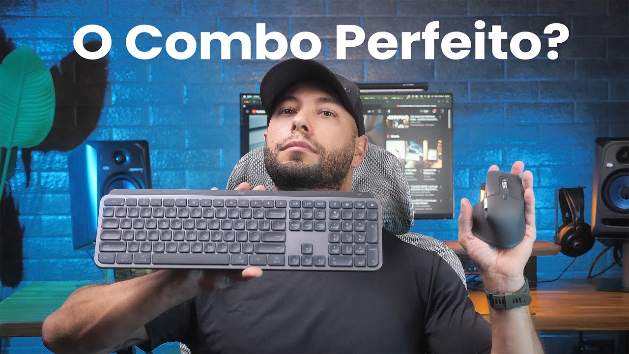 MX Keys S + MX Master 3S: O MELHOR combo sem fio da Logitech em 2025!